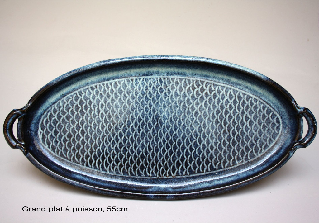 grand plat à poisson